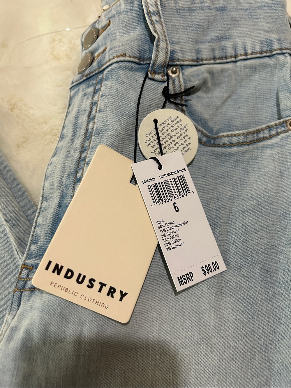 Industry Republic Clothing Light Wash Flare Jeans - Women's High-Rise Wide Leg - Picture 14 of 17
